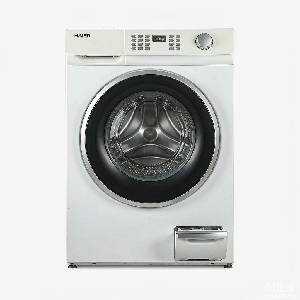 海尔 滚筒洗衣机 10kg 智能投放